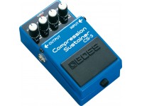 Pedal de Efeito Compressor /Compressor BOSS CS-3 COMPRESSION SUSTAINER BOSS LEGEND 1986