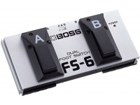 Comutadores BOSS FS-6 DUAL FOOTSWITCH Pedal Interruptor Duplo Universal Multi-aplicações