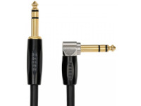  Cabo de Instrumento/Cabo para Instrumento BOSS BCC-3-TRA Cabo Audio Jack TRS Stereo reto/angulado 1m revestimento malha Garantia Vitalícia