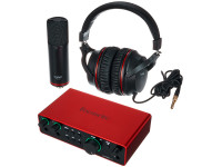 Pack de estúdio/Interface Áudio USB Focusrite Scarlett 2i2 Studio 4th Gen B-Stock