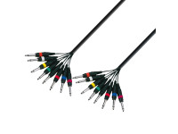  Cabo multicore/Sistemas multicore digitais Adam hall  3 STAR LOOM 8 PP 0300