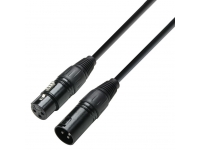 Cabo DMX Adam hall K3DMF0300 3m 