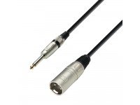 Cabo de microfone/Cabos XLR / Microfone Adam hall K3MMP0100 