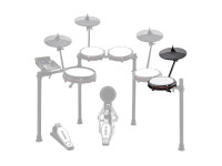 Pad Eletrónico de prato/Pads eletrónicos de tarola Alesis  Nitro Max Expansion Pack