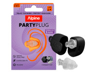 Proteção auditiva/Proteção auditiva Alpine  PartyPlug Earplugs, Transparent