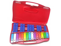 Instrumento Orff Alysée   MT25-C-RD Metalofone Cromático 25 Note Rosso