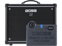 Pack de guitarra/Combo a transístor BOSS KATANA 50 GEN 3 WIRELESS EDITION inclui adaptador Bluetooth