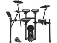 Bateria electrónica /Conjuntos de bateria eletrónica Roland TD-07KV TURBO GT PRO 143 Sons + 25 Kits + BT + Bombo KD-10 + Pratos CY-8