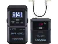Sistema sem fios para guitarra/Sistemas sem fio para guitarra e baixo BOSS WL-60 PRO Sistema Wireless para PEDALBOARDS
