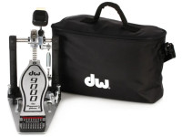 Pedal de bombo simples/Pedal de bombo simples DW DRUMS DW-9000 9000-Series Pedal Bombo Topo Gama DWCP9000