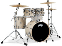 Bateria acústica sem ferragens/Conjuntos de bateria sem ferragens DW PDP CONCEPT Maple CM4 TWISTED IVORY Kit 4-pc BD 20