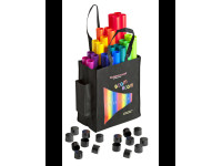 Conjunto Boomwhackers com 25 tubos e bolsa/Diversos Boomwhackers  MG-BW Set 1 Move&Groove Bag