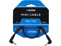 Cabo MIDI BOSS BCC-1-3535 Cabo MIDI Mini-jack TRS stereo 30cm Garantia Vitalícia