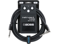  Cabo de Instrumento/Cabo para Instrumento BOSS BIC-10A-BK BLACK Cabo Audio Instrumento Jack mono 3m Garantia Vitalícia