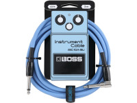  Cabo de Instrumento/Cabo para Instrumento BOSS BIC-10A-BU BLUE Cabo Audio Instrumento Jack mono 3m Garantia Vitalícia