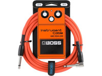  Cabo de Instrumento/Cabo para Instrumento BOSS BIC-10A-OR ORANGE Cabo Audio Instrumento Jack mono 3m Garantia Vitalícia