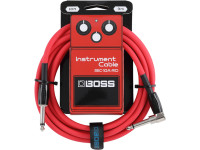  Cabo de Instrumento/Cabo para Instrumento BOSS BIC-10A-RD RED Cabo Audio Instrumento Jack mono 3m Garantia Vitalícia