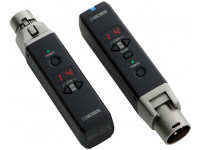Sistemas sem fios para microfone de mão/Sistemas de microfones sem fios com auricular de monitorização BOSS WL-30XLR Sistema Wireless para Microfones Dinâmicos