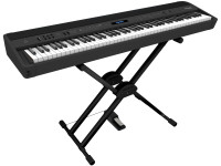 Piano de palco 88 teclas/Pianos Digitais Portáteis  Roland FP-90X + SUPORTE Roland KS-20X