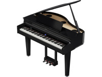 piano digital cauda/Pianos Digitais de Móvel Roland GP-6-PE PIANO CAUDA PRETO POLIDO 10 ANOS GARANTIA 