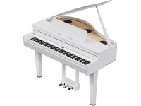 piano digital cauda/Pianos Digitais de Móvel Roland GP-6-PW PIANO CAUDA BRANCO POLIDO 10 ANOS GARANTIA