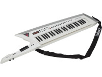 Keytar/Sintetizadores Roland AX-EDGE WHITE PRO KEYTAR Sintetizador + 49 teclas + 500 sons + 2 visores