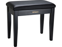 Banco para piano/Bancos para piano Roland RPB-100BK COMFORT Banco Piano Preto c/ Compartimento Acessórios