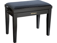 Banco para piano/Bancos para piano Roland RPB-220PE VELUDO Banco Piano Preto Polido c/ regulação altura TOP-SELLER