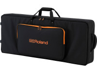 Bolsa para teclado/Estojos para Teclados Roland SC-G61W3 PRO Saco Almofadado Semi-rigido com Rodas para Teclados 61-notas