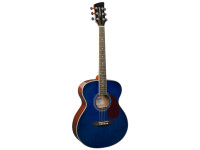 Guitarra Acústica/Guitarra Acústica Brunswick  Grand Auditorium Blue Gloss