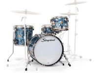 Bateria acústica sem ferragens/Conjuntos de bateria sem ferragens Slingerland 20'' RADIO KING 4pc w/Snare BDP