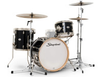 Conjunto de Bateria/Conjuntos de bateria sem ferragens Slingerland 20´´ STUDIO KING 3-piece Pack - Del Norte Black
