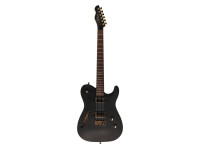  Guitarra elétrica/Guitarras formato Hollowbody Chapman Guitars Chris Robertson Signature SAR63 Semi Hollow Slate Black