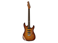  Guitarra elétrica/Guitarras formato ST Chapman Scout Traditional Tiger Eye Burst
