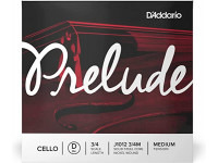 Cordas para violoncelo Daddario  3/4 Prelude J1012 M Re