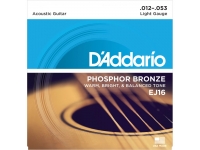 Jogo de cordas .012 D´Addario EJ16 