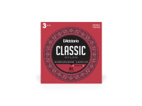 Cordas de Guitarra Clássica /Cordas para guitarra clássica Daddario EJ27N-3D Nylon 3 Pack