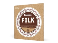 Cordas para guitarra clássica D´Addario EJ32C Folk Nylon 