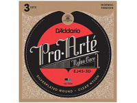 Jogo de cordas para Guitarra Clássica/Cordas para guitarra clássica D´Addario  EJ45-3D 