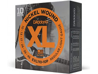 Jogo de cordas .010 D´Addario  EXL110-10P 