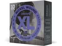 Conjunto de cordas para guitarra elétrica/Jogo de cordas .011 D´Addario  EXL115-10P 
