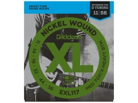 Jogo de cordas .011 D´Addario EXL117 11-56 