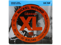 Jogo de cordas para Guitarra Elétrica/Jogo de cordas .010 D´Addario  EXL140 