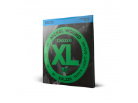  Conjunto de cordas para Baixo/Jogo de cordas .040 para baixo elétrico de 4 cordas D'Addario EXL220 40-95 Super Light, Long Scale, XL Nickel Bass Strings