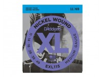 Jogo de cordas .011 D´Addario Jogo de Cordas Aço 011 Guitarra Eléctrica EXL115 11-49