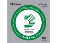 Cordas individuais para guitarra elétrica D´Addario  NW042 