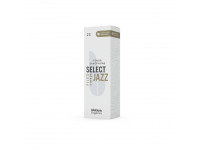 Palheta para saxofone tenor Daddario  Organic Select Jazz Filed Tenor Saxophone Reeds, Strength 2 Medium, 5-pack