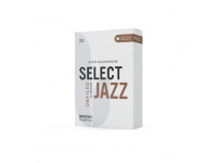Palheta para saxofone alto Daddario  Organic Select Jazz Unfiled Alto Saxophone Reeds, Strength 4 Medium, 10-pack