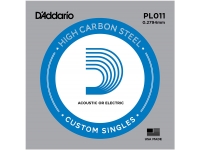 Cordas individuais para guitarra D´Addario PL011 Single String 