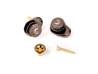 Acessório para correia de guitarra D´Addario  PW-SLS-03 Universal Strap Locks, Gold 